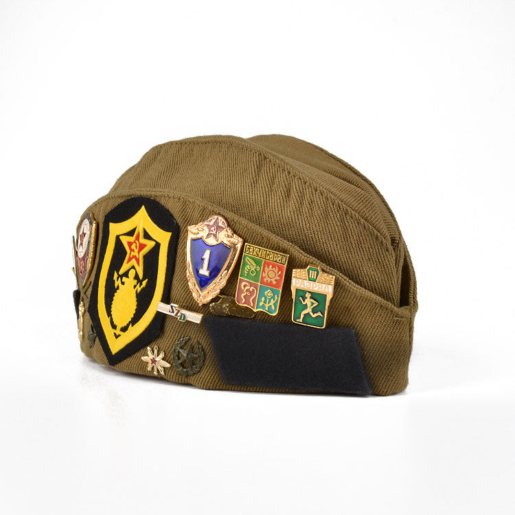 Russian Pilotka Cap With Pins
