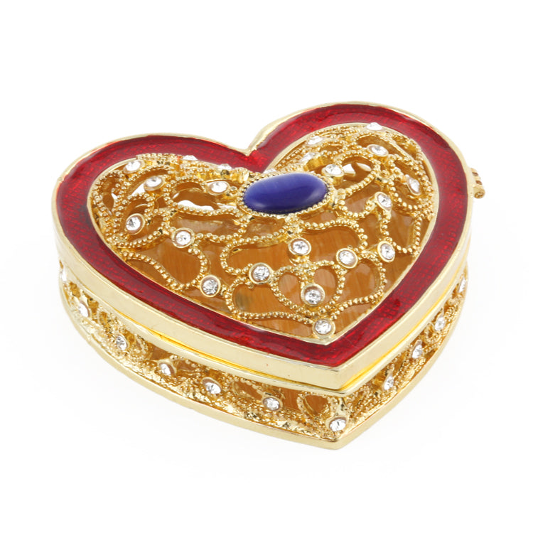 Valentines Heart Trinket Box