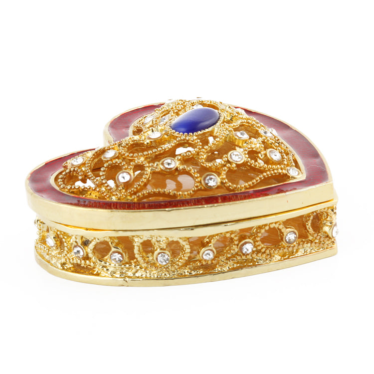 Valentines Heart Trinket Box