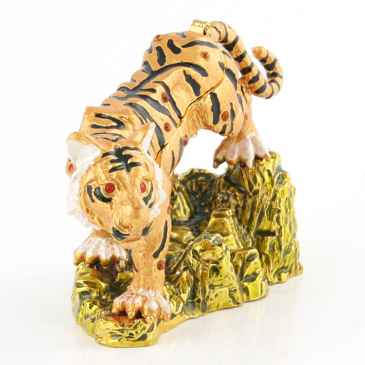 Wild Tiger Trinket Box