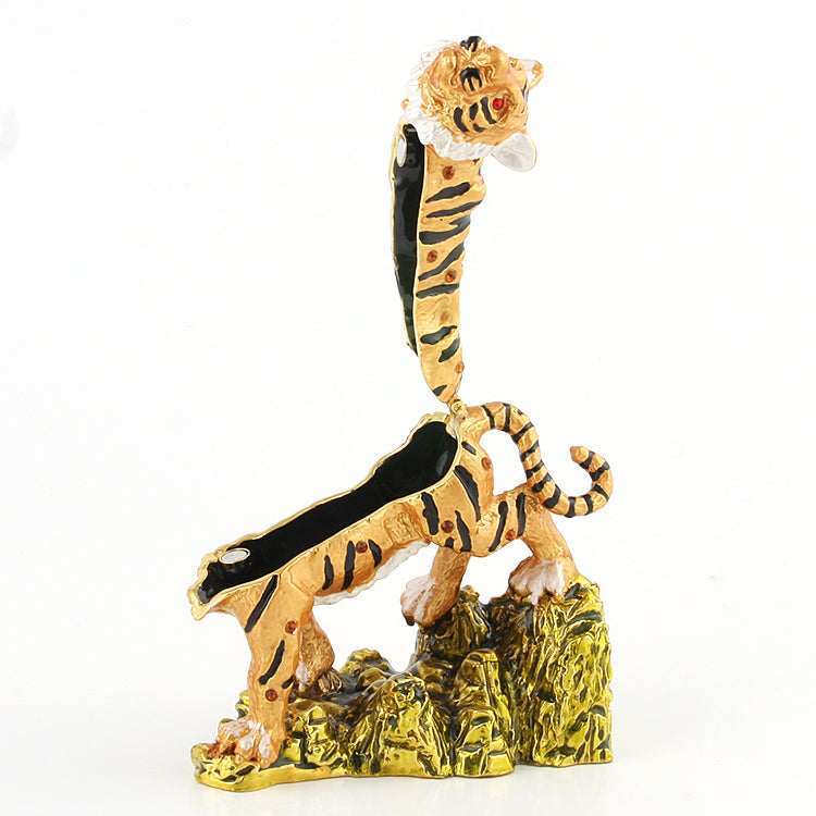 Wild Tiger Trinket Box