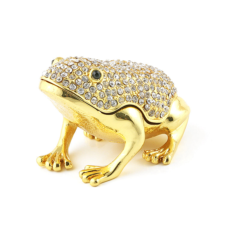 Golden Bejewelled Tree Frog Box