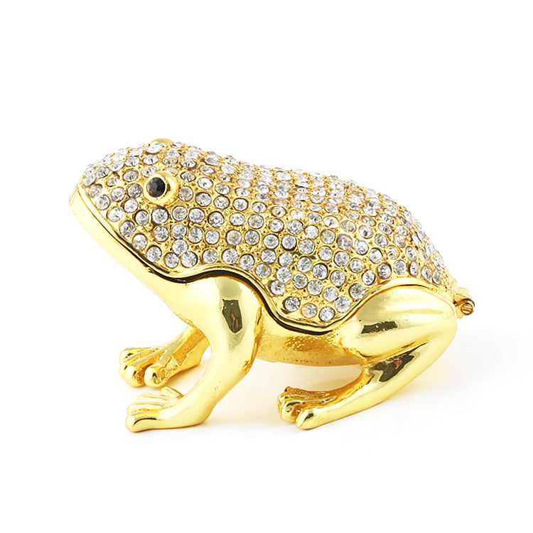 Golden Bejewelled Tree Frog Box