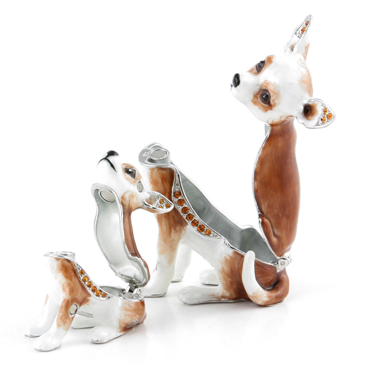 Chihuahua Family Trinket Box Set