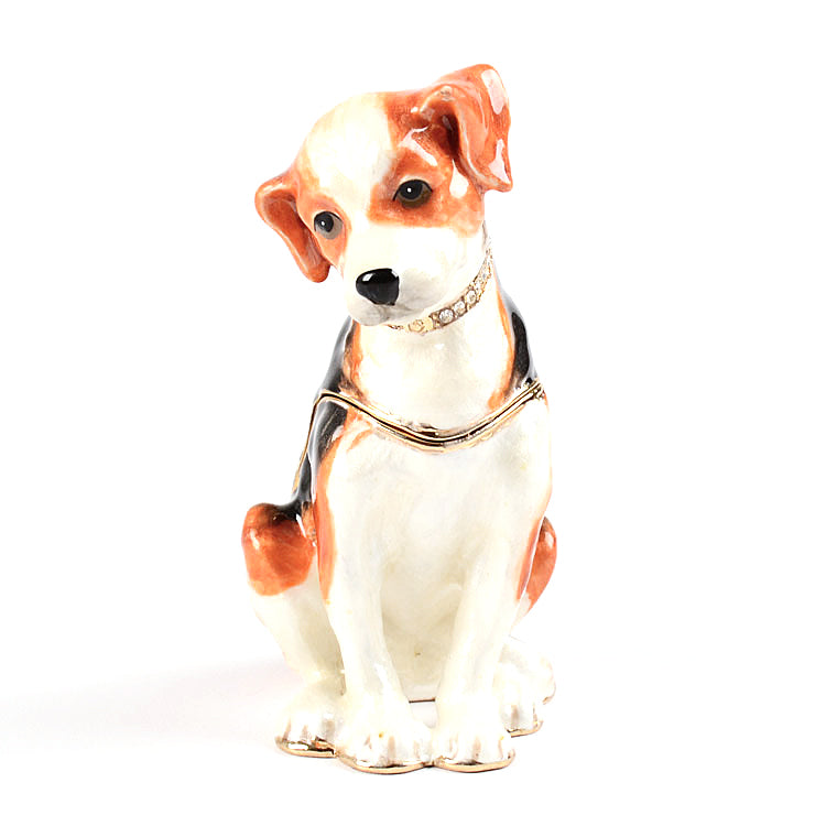 Beagle Puppy Trinket Box