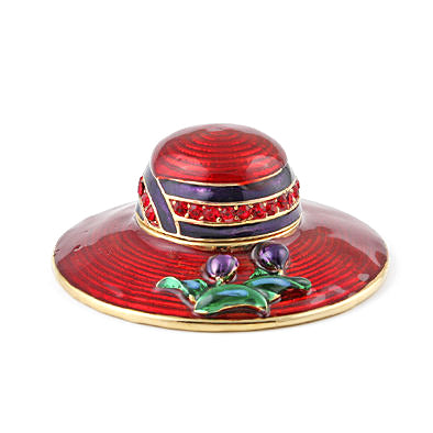 Red Hat Society Trinket Box