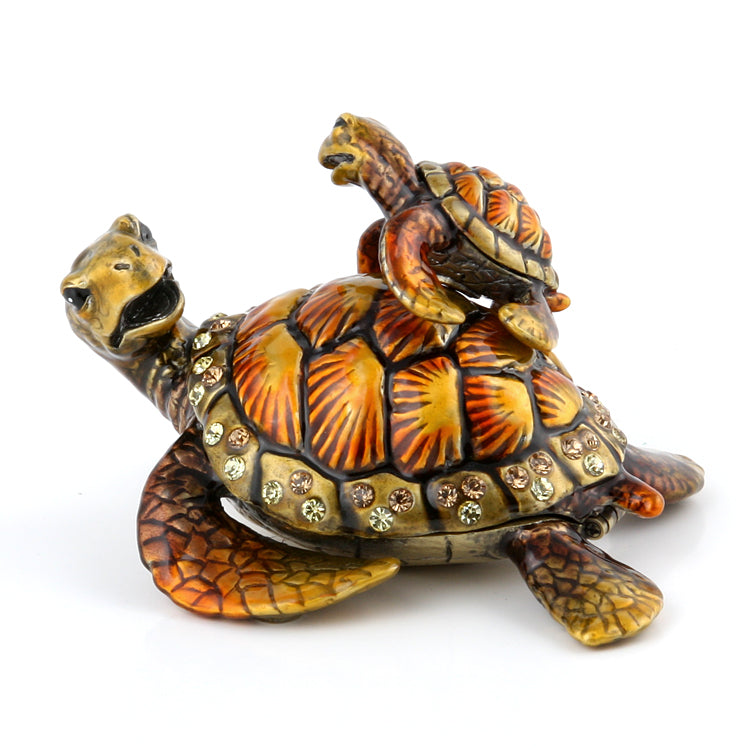 Turtle Family Trinket Box Set