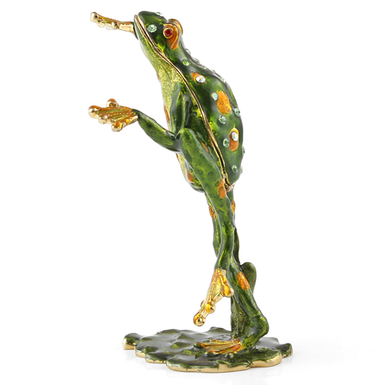 Happy Frog Trinket Box