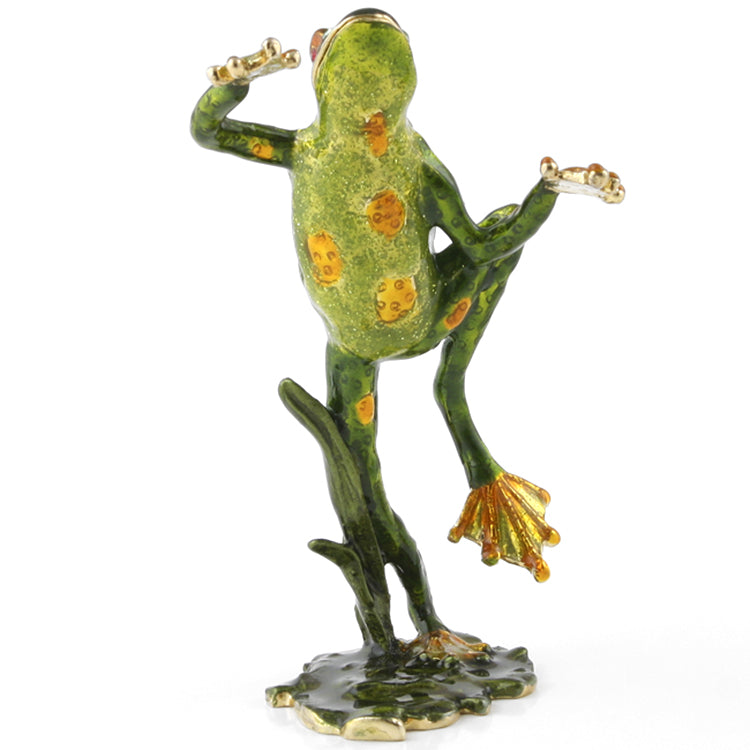 Happy Frog Trinket Box