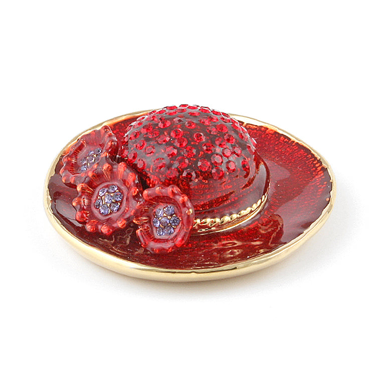 Red Hat Jewelled Box