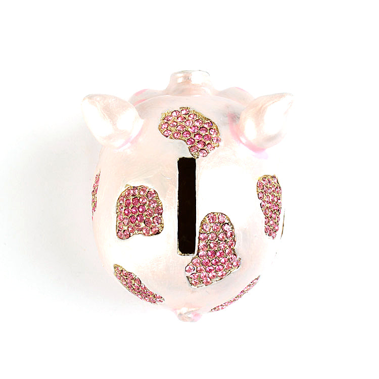 Chubby Piggy Bank Trinket Box