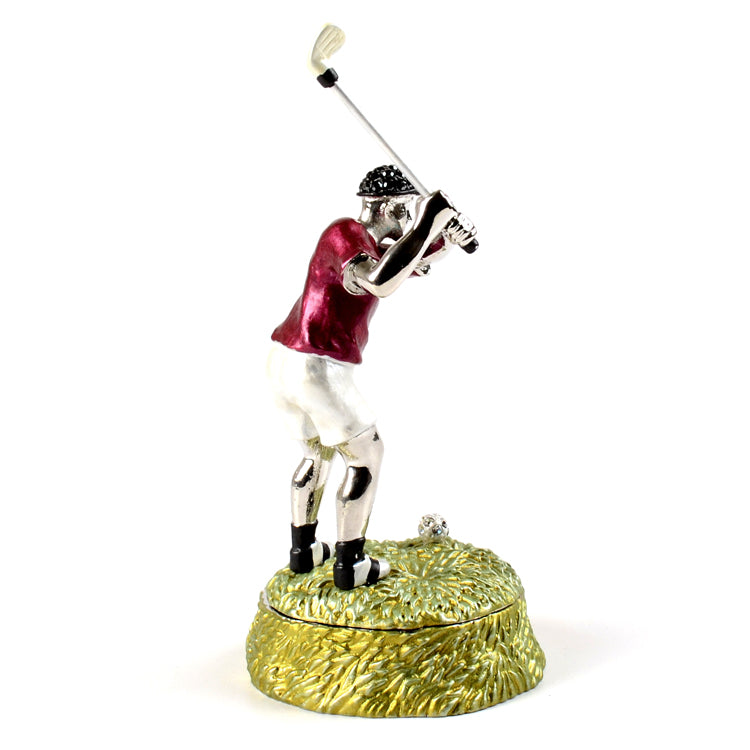 Golf Lover Gift Box Trinket Box