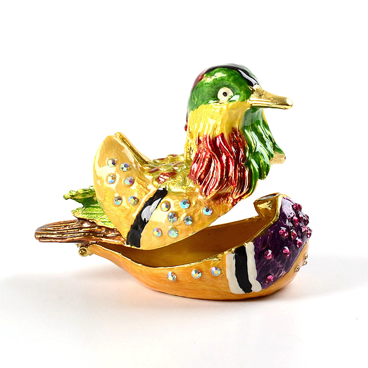 Mandarian Duck Keepsake Box