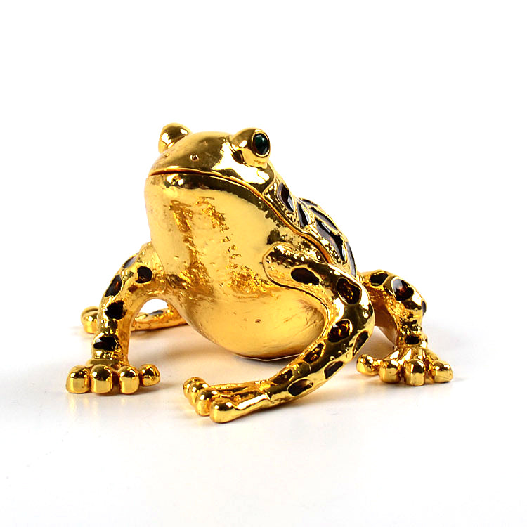 Spotted Frog Trinket Box