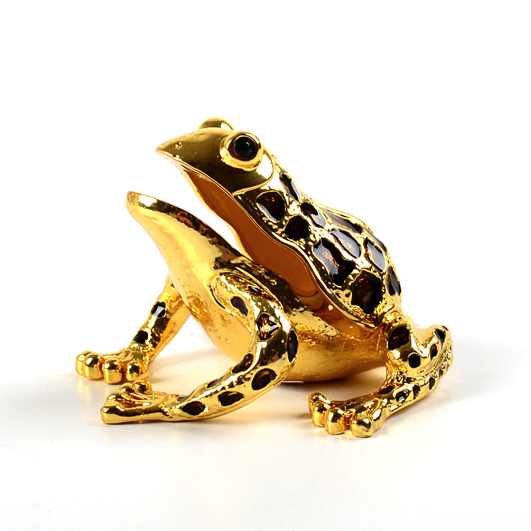 Spotted Frog Trinket Box