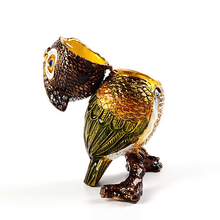Large Owl Trinket Box