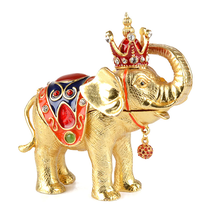 Elephant King Trinket Box