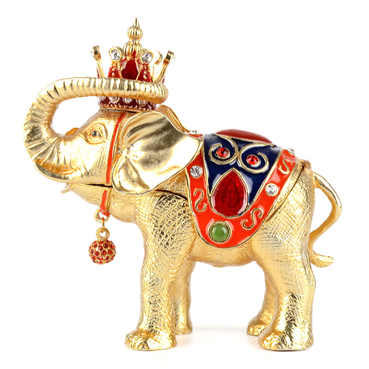 Elephant King Trinket Box