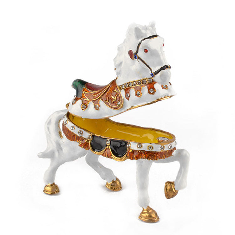 White Horse Keepsake Box