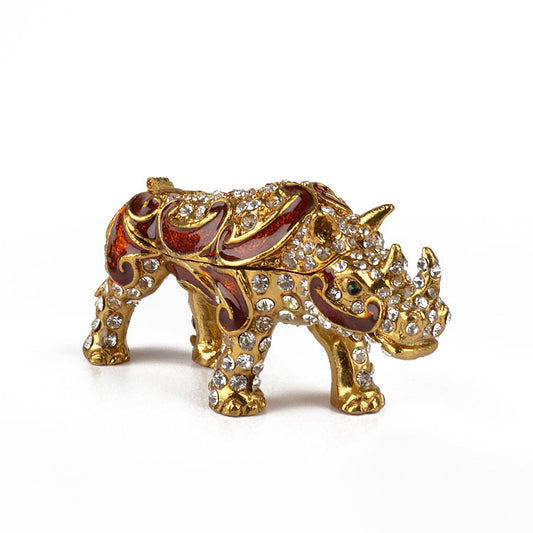 Golden Rhino Keepsake