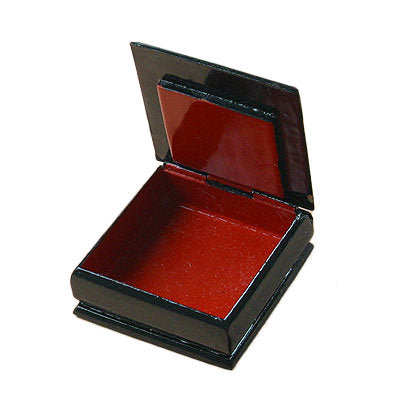 Floral Square Lacquer Box