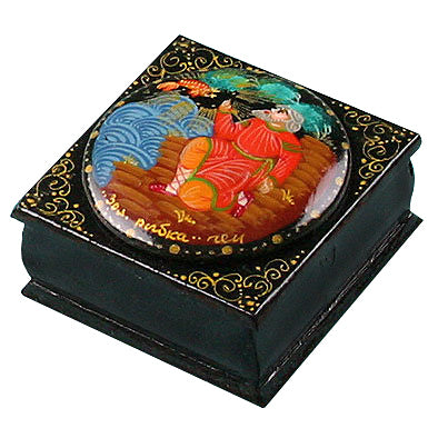 Fairytale Lacquer Box from Russia