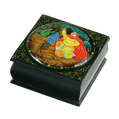 Russian Lacquer Box - Frog Princess