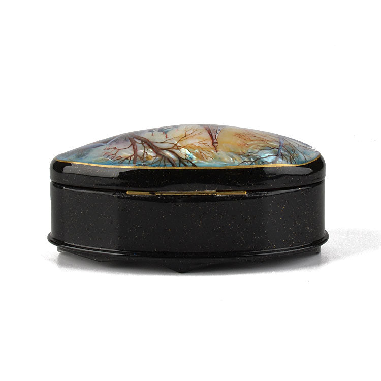 Abalone Shell Russian Lacquer Box