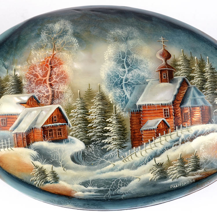 Extraordinary Abalone Shell Lacquer Box