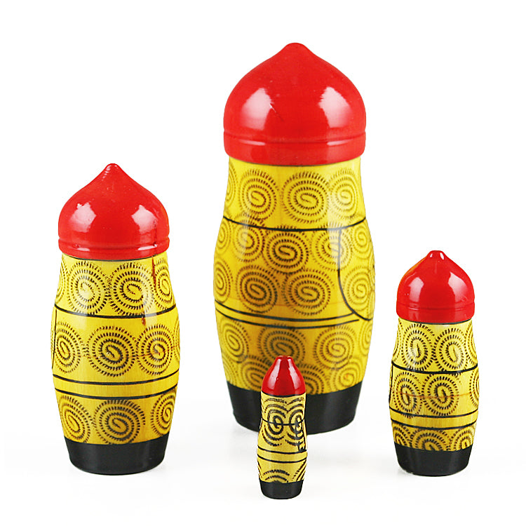 Russian Warriors Stacking Doll