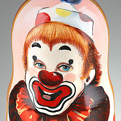 Collectible Famous Clowns Matreshka