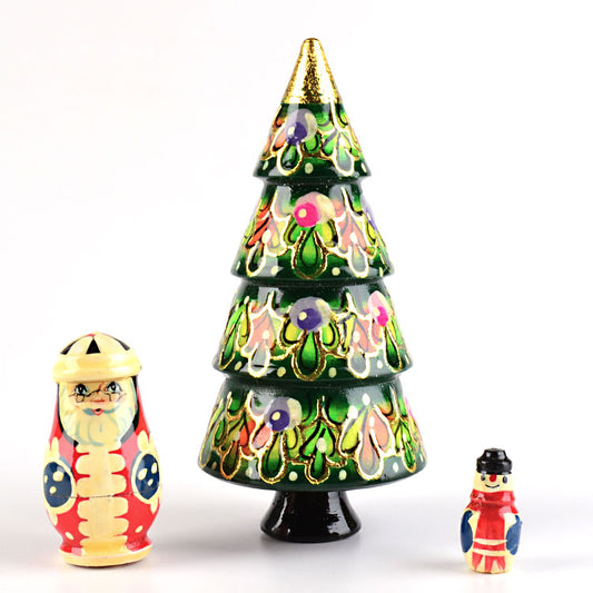 4 1-2" Tall Xmas Tree Doll
