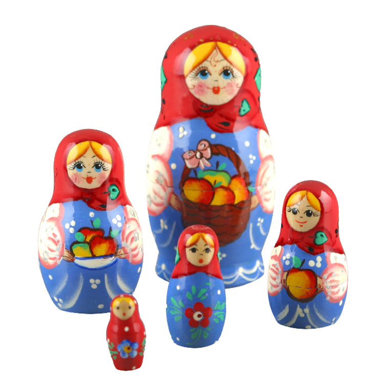 Fruit Basket Stacking Doll