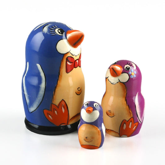 Penguin Cute Family Babuska