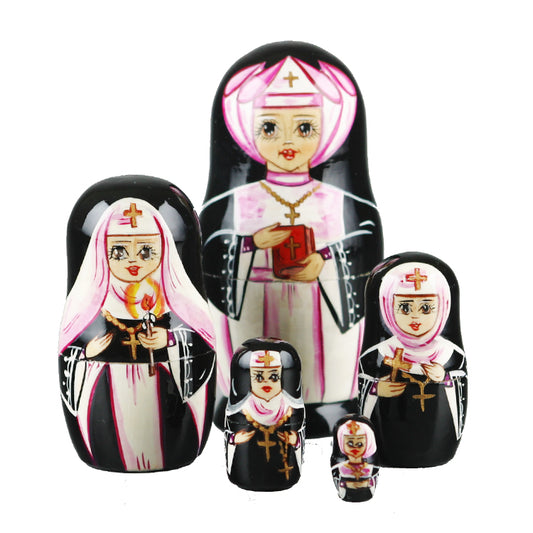 Russian Stacking Doll Nuns