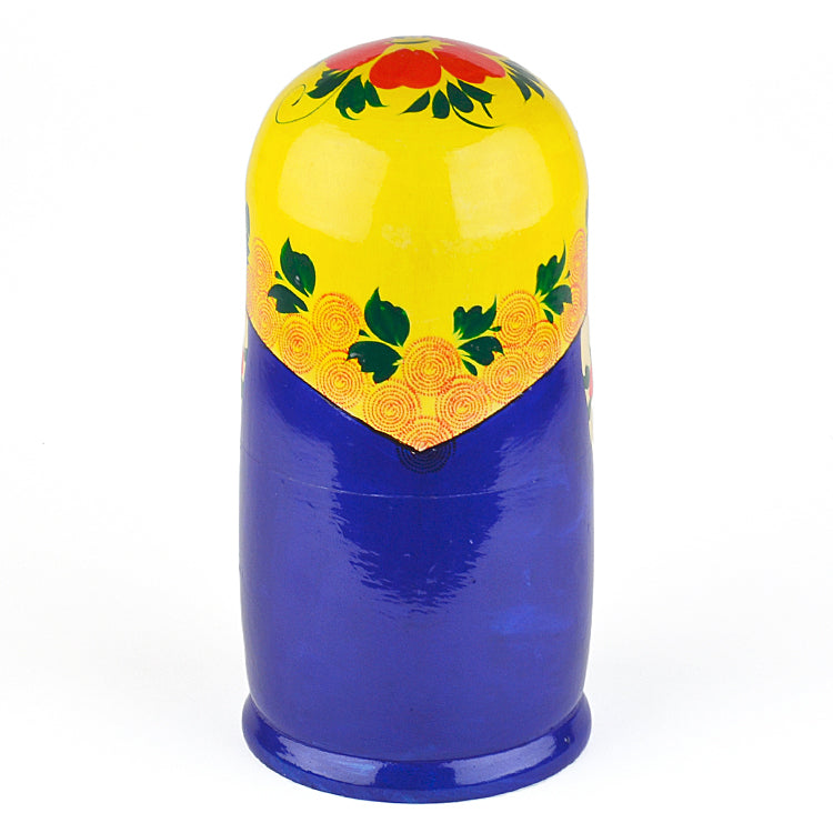 Summer Flowers Traditional Nesting Doll