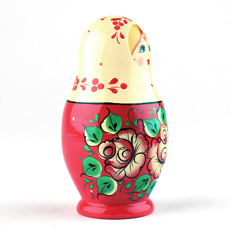 Pretty Floral Nested Doll