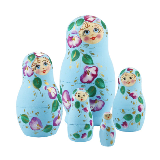 Floral Breeze Cute Matryoshka