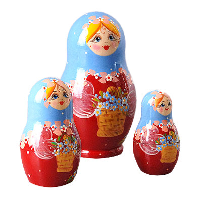 Floral Basket Matryoshka
