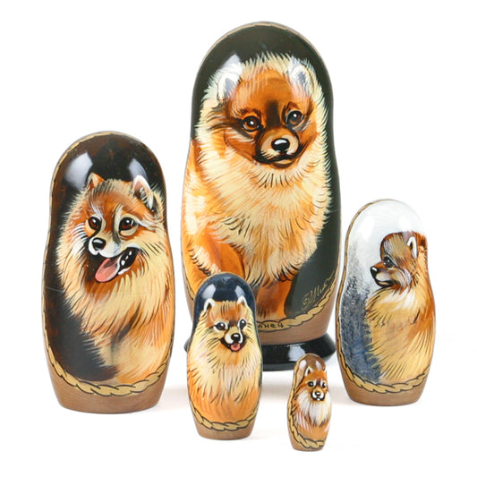 Pomeranian Russian Matreshka