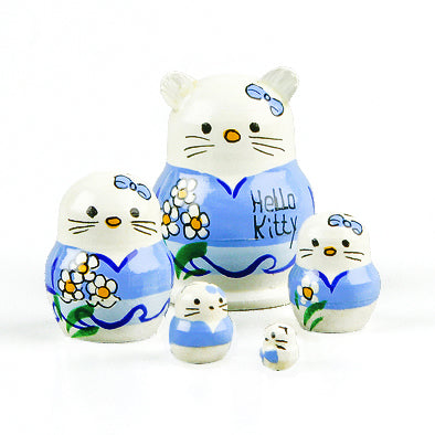 Tiny 1 1-4" Hello Kitty Babushka