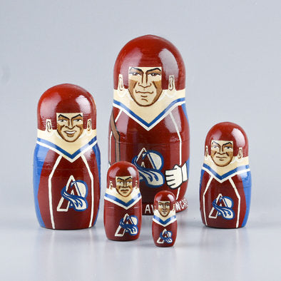 Colorado Avalanche Russian Nesting Doll