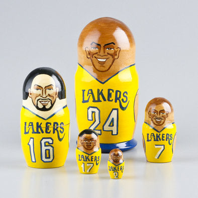 Los Angeles Lakers Matryoshka Doll