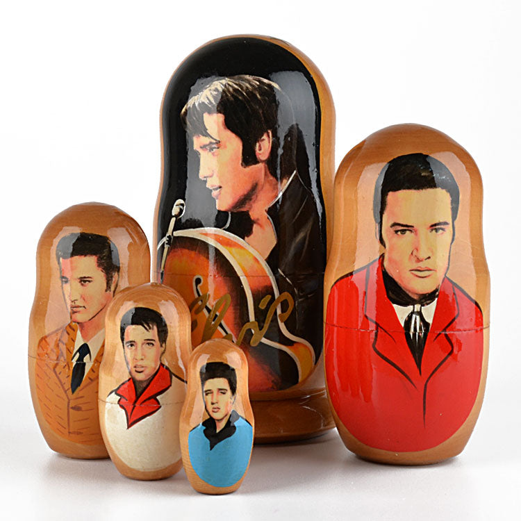 Elvis Presley 5pc Nesting Doll