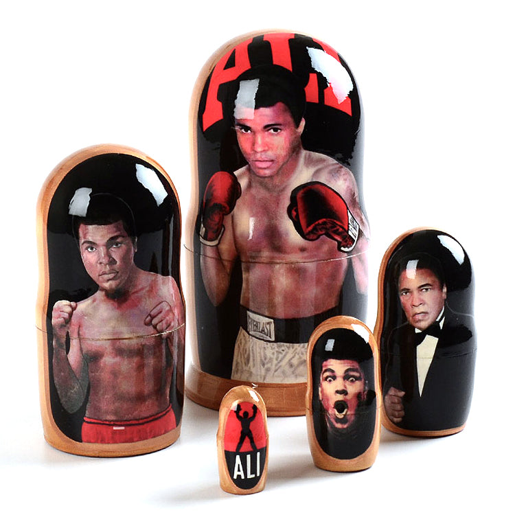 Muhammad Ali Russian Nesting Doll