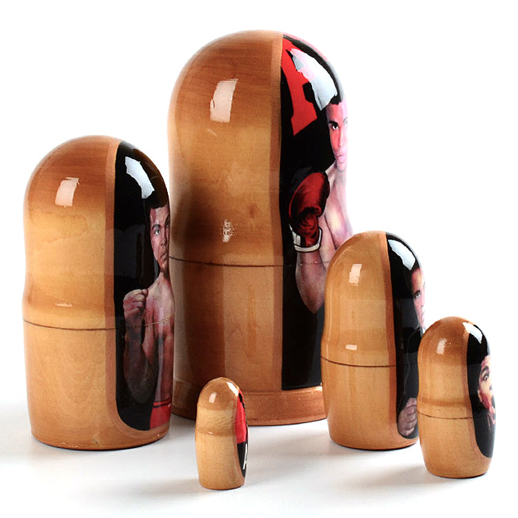 Muhammad Ali Russian Nesting Doll