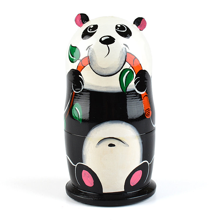 Adorable Panda Russian Nested Doll