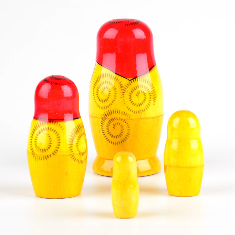 Traditional 4pc Russian Matryoshka Doll