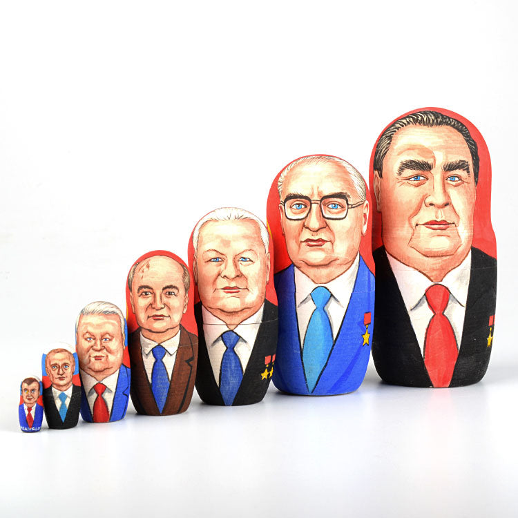 Historical 10 Russian Rulers Dolls