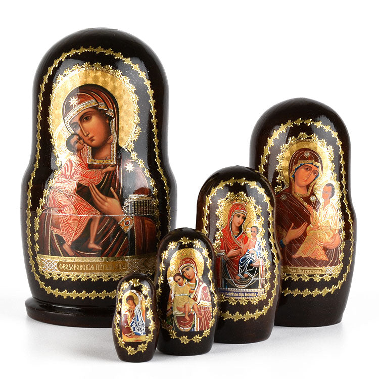 50% Off - AS IS -  Orthodox Icons Stacking Doll